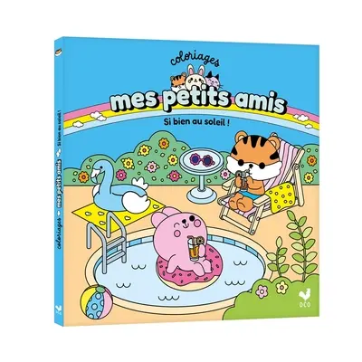 [GA-7033] Coloriages mes petits amis Si bien au soleil !  
