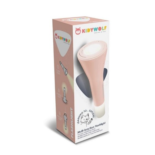 [KI-1658] Lampe de poche 3-en-1 Nude