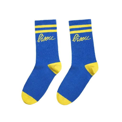[MA-7592] Chaussettes Bleues roi Bisou