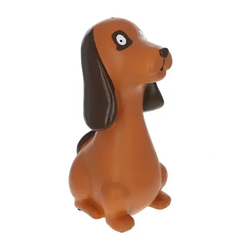 [PE-8372] Tirelire chien teckel - Croquette 