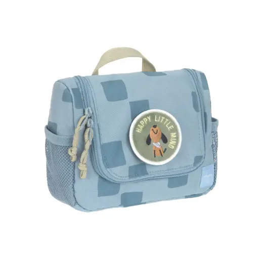 [LA-3448] Mini trousse de toilette Pattern Party bleu