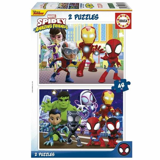 [ED-6780] 2 Puzzles Spidey Amazing Friends (2x48 pcs)