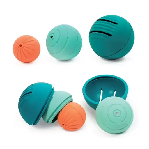 [LU-1470] 3 Balles Gigognes pour le Bain Ludi