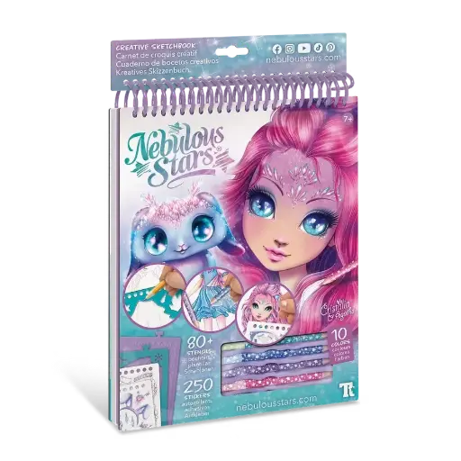 [NE-1409] Carnet de croquis créatif Cristalia Nebulous Stars