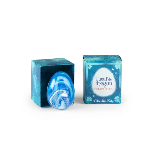 [MO-4260] Oeuf de dragon rebondissant bleu Les Petites Merveilles