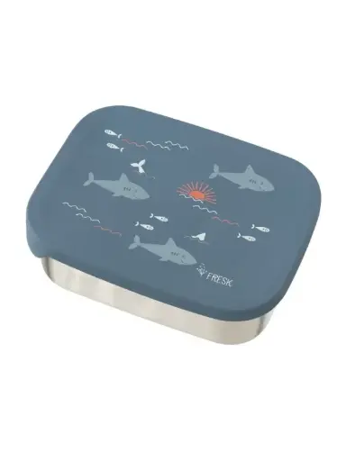 [FR-97] Boite à tartines Inox Requins