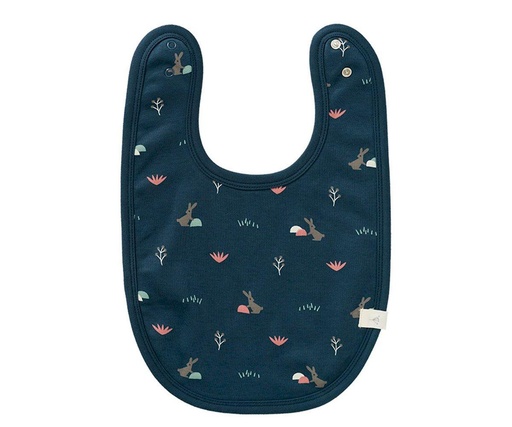 [FR-2495] Bavoir Mood Indigo Fresk
