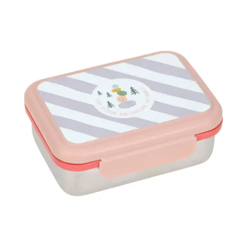 [LA-3554] Lunch box Inox Sunny Explorer rose Lässig 