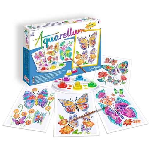 [SE-5009] Aquarellum Junior Papillons et Fleurs