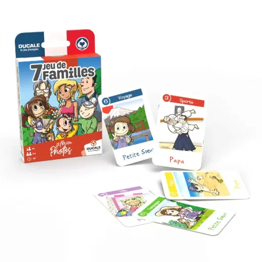 [SH-3266] Jeu de 7 Familles -  Album Photos