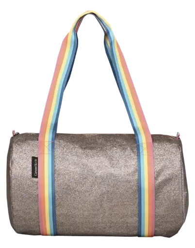 [CA-5873] Sac Polochon cuivré à paillettes