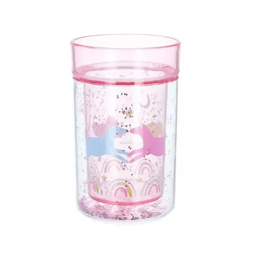 [PE-4848] Verre Paillettes Licorne