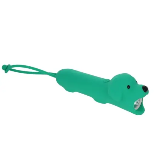 [PE-1556] Lampe de poche en silicone enfant chien teckel - Croquette