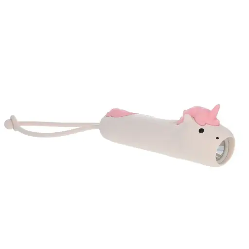 [PE-5943] Lampe de Poche en silicone Licorne