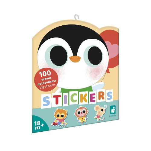 [JA-1935] Plance de 100 Stickers Bébés animaux