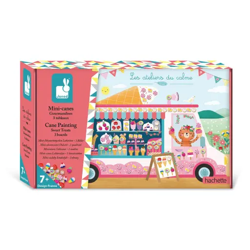 [JA-1058] Tableaux à décorer - Mini-canes Gourmandises 