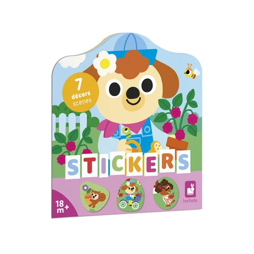 [JA-1997] Cahier de Stickers Le Jardin