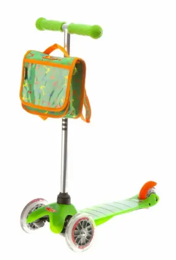 [MI-1016] Mini Micro Sac à dos Vert/Orange