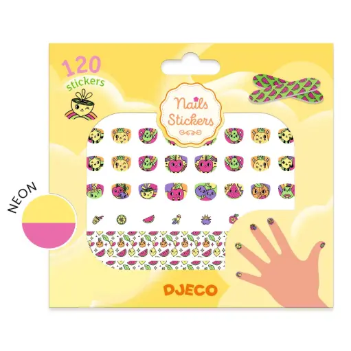 [DJ-2402] Autocollants pour ongles Peps