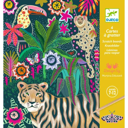 [DJ-7094] Cartes à gratter Rococo
