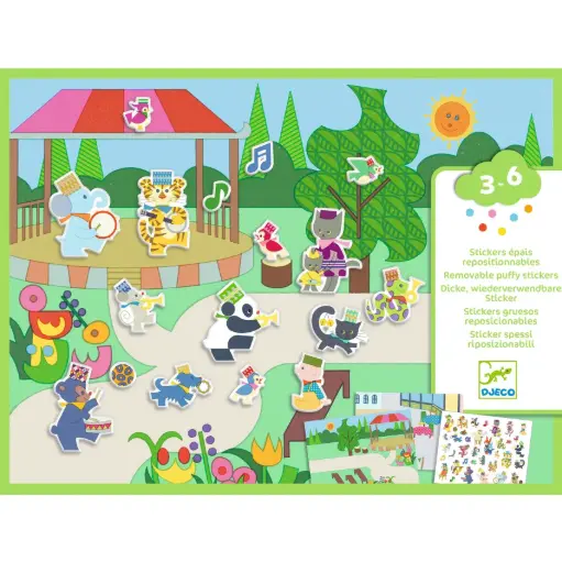 [DJ-9470] Stickers épais et repos