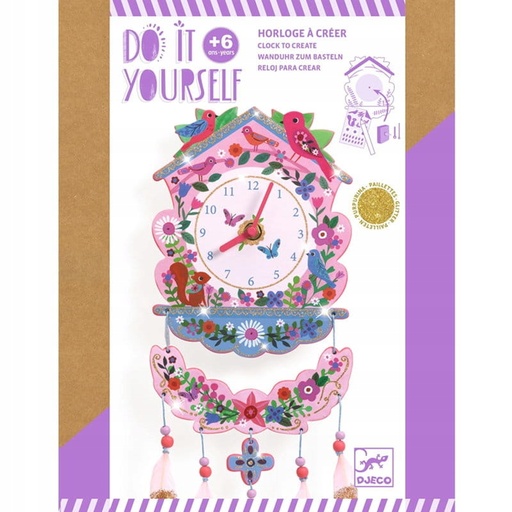 [DJ-979] Horloge à créer DIY Djeco