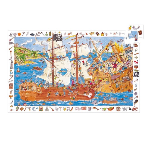 [DJ-5061] Puzzle Observation Pirates 100 pcs