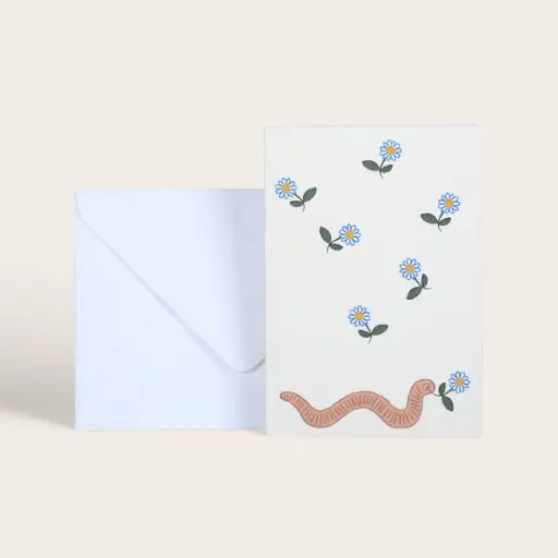 Carte Little Worm Season Paper