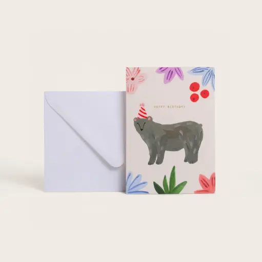 Carte Bear Season Paper