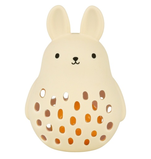 [AL-4198] Hochet en silicone Lapin
