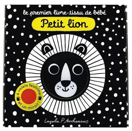 [CA-6404] Petit lion livre tissu