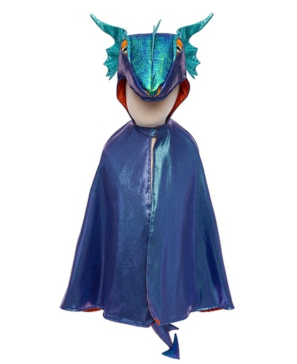 [GR-1831] Dragon Azur Metallic 3-4 ans