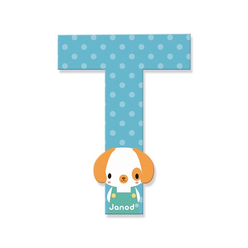 [JA-1847] Lettre en bois T