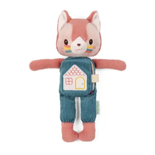 [LI-0477] Peluche phosphorescente et livre en tissu Jeanne