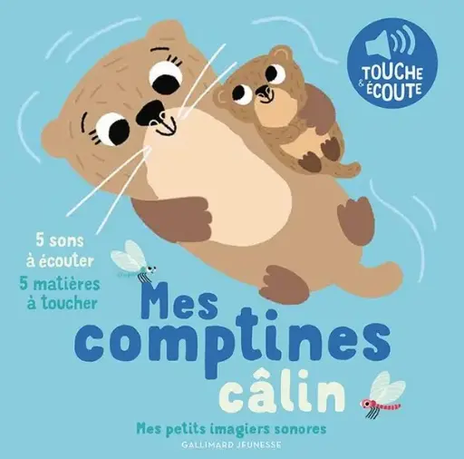 [GA-0156] Mes comptines câlin, 5 sons à écouter, 5 matières à toucher - Mes petits imagiers sonores
