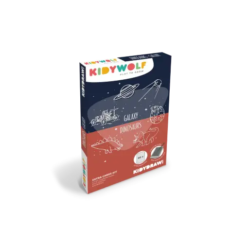 [KI-2396] Refill Kidydraw Mini Dinosaurs Galaxy Kidywolf