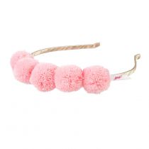 [SO-6549] Serre-tête Rosa Pompon rose