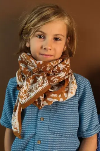 Foulard Adulte Calcutta Caramel So Family