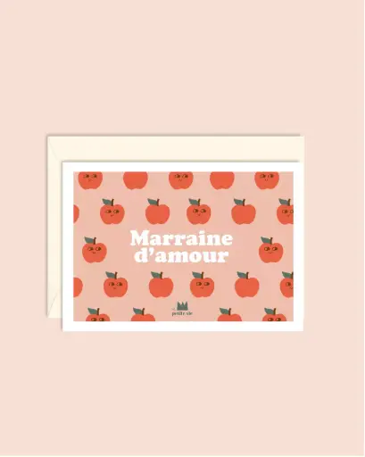 Carte Famille Marraine d'amour Ma Petite vie
