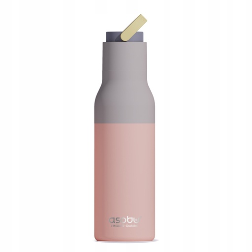 [AS-7380] Grande gourde isotherme 650 ml Pastel Peach Asobu
