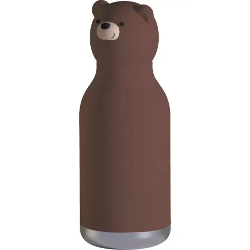 [AS-8301] Gourde isotherme Bestie Brown Bear 460 ml Asobu