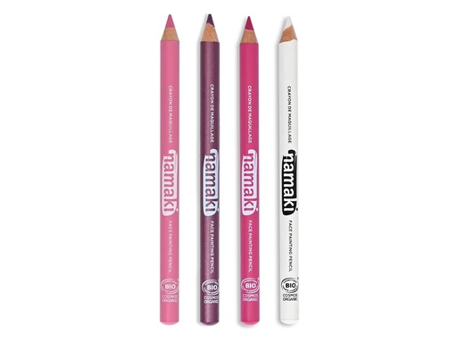 [NA-3150] Crayons de maquillage Rose Fuchsia Violet Blanc Namaki 