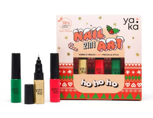 [YA-9123] Coffret vernis à ongles 2en1 - Noël