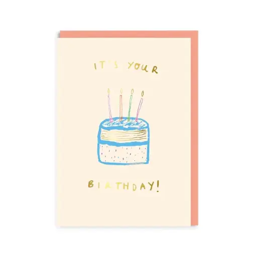 [OH-9098] It’s Your Birthday Cake Greeting Card 