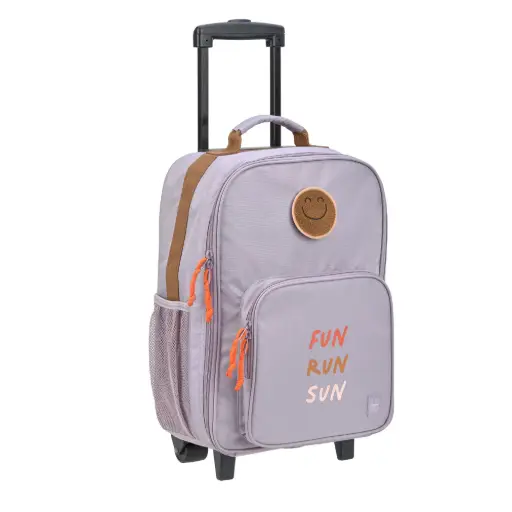 [LA-0561] Valise à roulettes Little Gang mauve Lässig