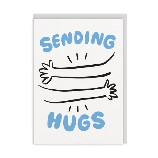 [OH-1223] Sending Hugs Greeting Card