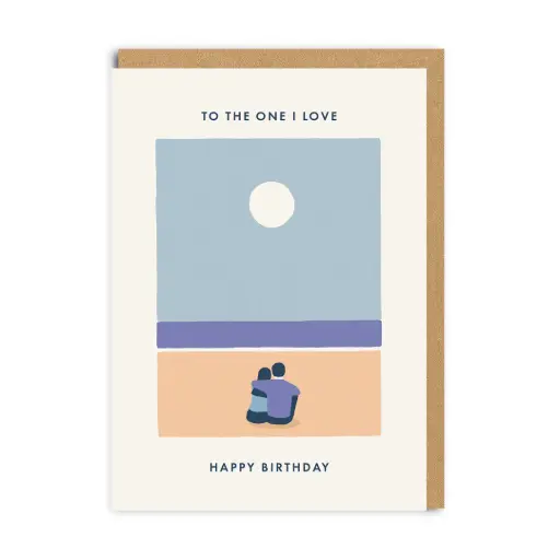 [OH-1324] To The One I Love Birthday Card