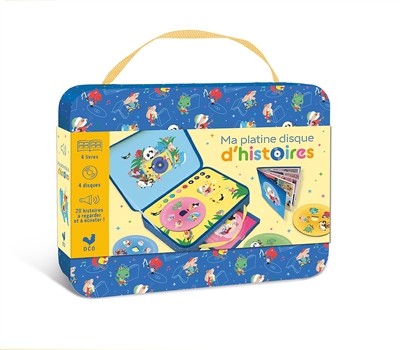 [DC-8652] Ma Platine Disque D'histoires : 4 Disques (20 Histoires)