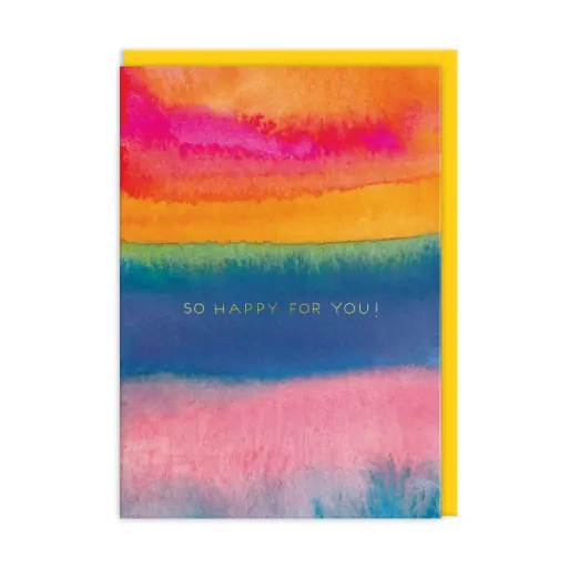 [OH-0920] So Happy for you ! Greeting card