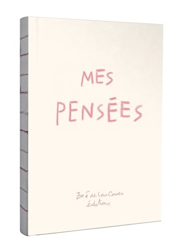 [HA-0489] Carnet petit Mes pensées 